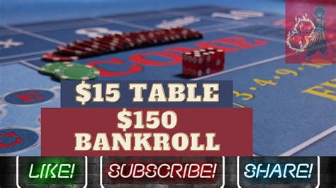 how to win at craps with a small bankroll|Win at $15 Craps Table with Small Bankroll .